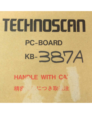 Kirin Technoscan Decide Gate 20 KB-387A OVP