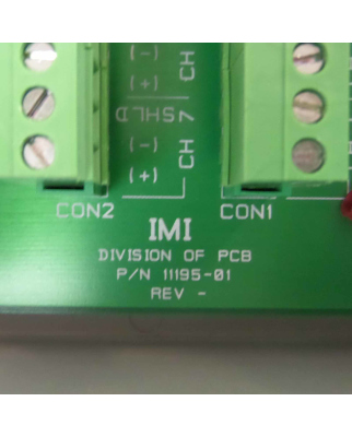 Hofmann Gehäuse A864CHQRFG + IMI PCB Sensor PC Board 11195-01 NOV