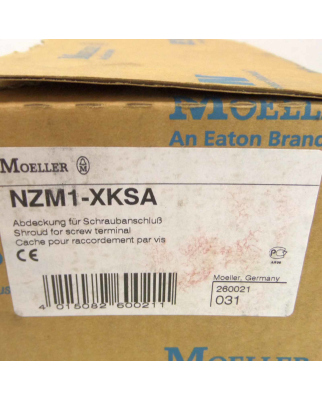 Moeller Eaton Abdeckung 3pol NZM1-XKSA 260021 OVP