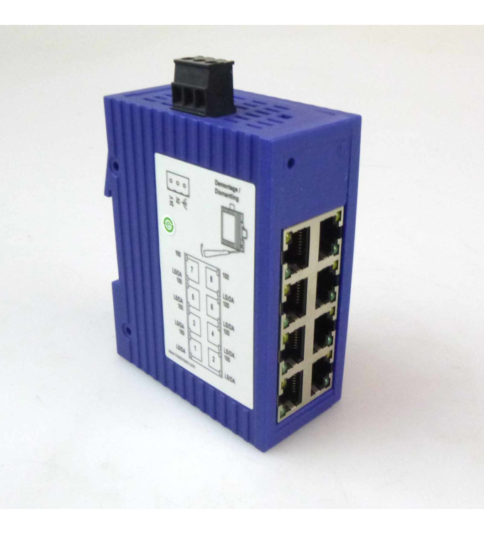 Hirschmann Rail Switch Spider 8TX Ethernet 8 Port GEB
