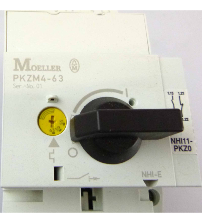 2 x Klöckner Moeller PKZM0 1,6 Motorschutzschalter + NHI E 11 PKZ0 2 x Klöckner Moeller PKZM0 1,6 Motorschutzschalter + NHI E 11 PKZ0