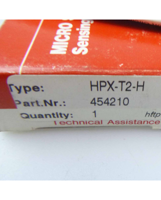 Honeywell Selbstabgleichender Sensor HPX-T2-H OVP