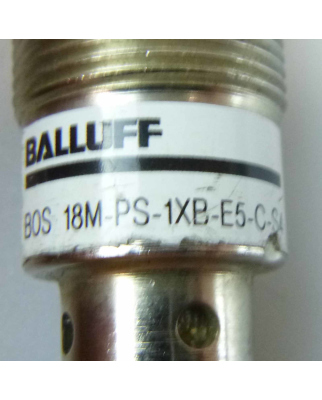 Balluff Lichttaster BOS 18M-PS-1XB-E5-C-S4 GEB