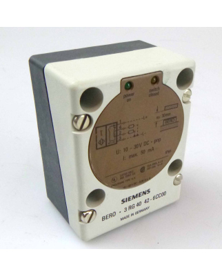 Siemens BERO Induktiver Näherungsschalter 3RG4042-6CC00 GEB