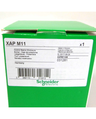 Schneider Electric Leergehäuse XAP M11 031281 OVP