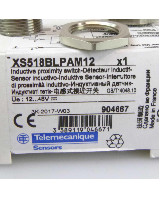 Telemecanique Näherungsschalter XS518BLPAM12 904667 OVP
