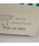 Siemens Zeitrelais 1,5s...30s 7PU4440-2AB30 OVP