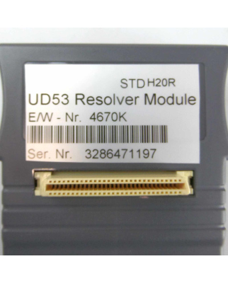 CONTROL TECHNIQUES Resolver Module UD53 OVP