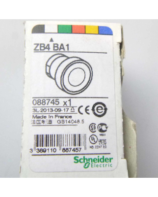 Schneider Electric Drucktaster ZB4BA1 088745 OVP