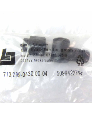 binder gmbh Verriegelungsschraube 713 2 99-0430-00-04...