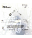 binder gmbh Stecker 99 0430 24 04 3013350653 OVP