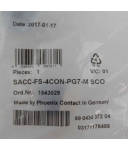 Phoenix Contact Steckverbinder SACC-FS-4CON-PG7-M SCO 1543029 OVP