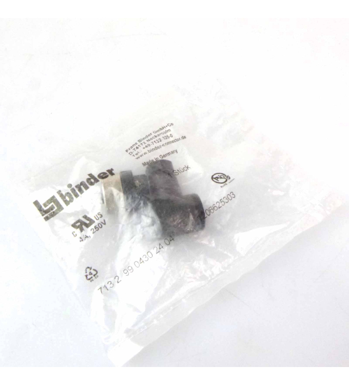 binder Stecker 713 2 99 0430 24 04 1206625303 OVP