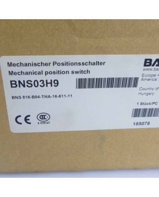 Balluff Reihenpositionsschalter BNS03H9...