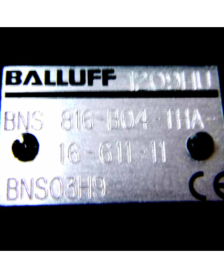 Balluff Reihenpositionsschalter BNS03H9 BNS816-B04-THA-16-611-11 OVP
