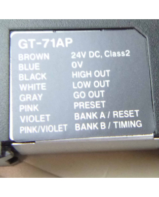 Keyence Messverstärker GT-71AP OVP