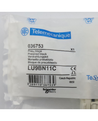 Telemecanique Verdrahtungskit LU9BN11C 036753 OVP