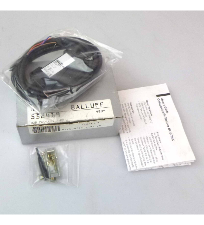 Balluff Optosensor BOS 74K-UU-1FR-BO-Z OVP