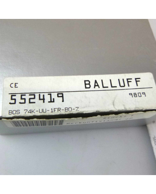 Balluff Optosensor BOS 74K-UU-1FR-BO-Z OVP