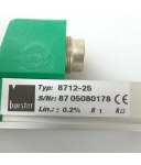 burster Potentiometrischer Wegsensor Typ 8712-25 OVP
