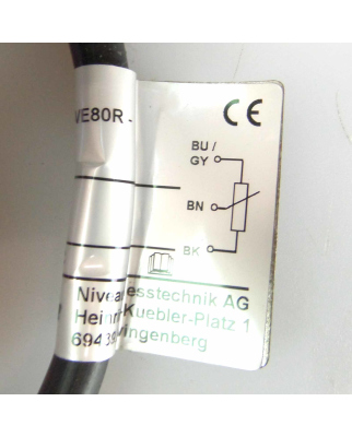 KSR Kuebler Level Sensor RV2"-VK5-L450/TF-VE80R-6 Lapptherm 110763 NOV