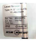 KSR Kuebler Level Sensor RV2"-VK5-L450/TF-VE80R-6 Lapptherm 110763 NOV