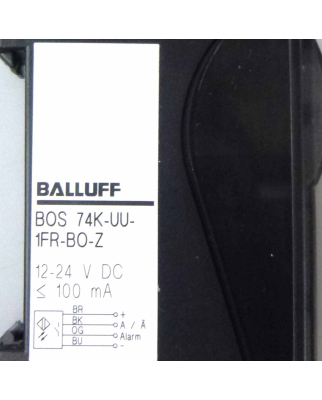 Balluff Lichtleitersensor BOS 74K-UU-1FR-BO-Z-02 BOS003M OVP