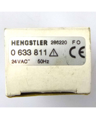Hengstler Zeitzähler 0633811 24VAC OVP