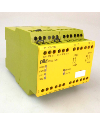 Pilz Sicherheitsschaltgerät PNOZ XV2.1 0.5 24-240VACDC 2n/o 2n/o fix 774554 GEB