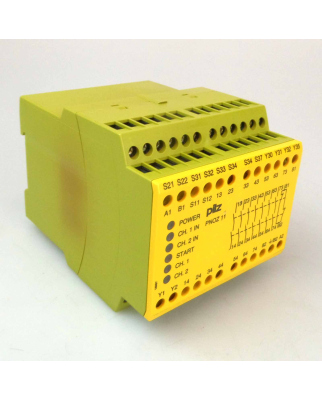 Pilz Sicherheitsrelais PNOZ 11 230-240VAC 24VDC 7n/o 1n/c 774086 GEB