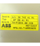 ABB Binary Input Module 07 EB 61 R1 Bestell-Nr.: GJV 30 743 41 R1 OVP