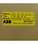 ABB Binary Output Module 07 AB 60 R1 Bestell-Nr.: GJV 30 743 60 R1 GEB