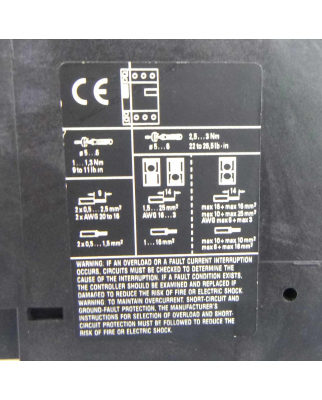 Siemens Leistungsschalter 3VU1600-1MP00 GEB