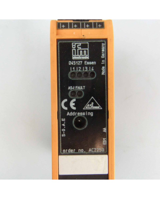 ifm AS-Interface Modul AC2250 SmartL25 4DI C GEB