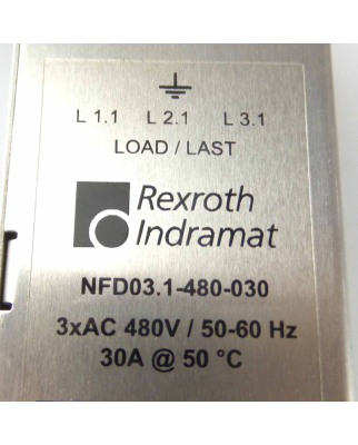 Rexroth INDRAMAT Netzfilter NFD03.1-480-030 GEB