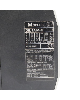 Moeller Leistungsschütz DIL1AM-G 24V GEB