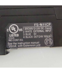 Keyence Lichtleiter-Messverstärker FS-N11CP + FU-E40 NOV