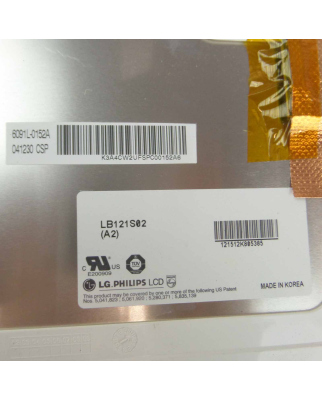 LG Philips Ersatz TFT LCD Industrie Display LB121S02 (A2) 12.1" #K2 GEB