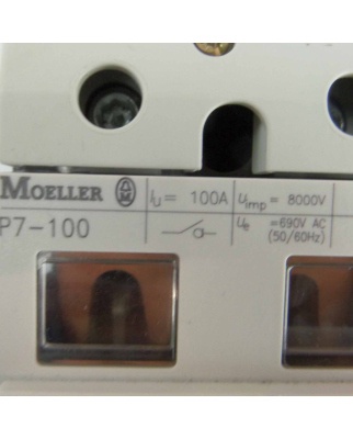 Klöckner Möller Lasttrennschalter P7-100 GEB