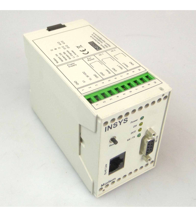INSYS Industriemodem 336 4.1 11-02-01-01-30.010 06087032 GEB