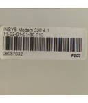 INSYS Industriemodem 336 4.1 11-02-01-01-30.010 06087032 GEB