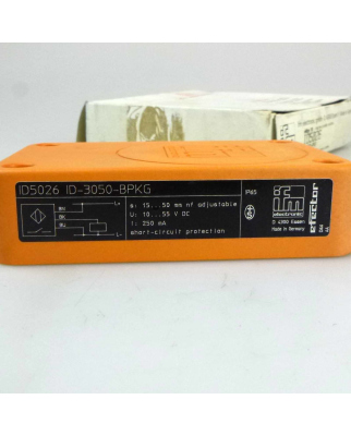ifm electronic Induktiver Sensor ID-3050-BPKG ID5026 OVP