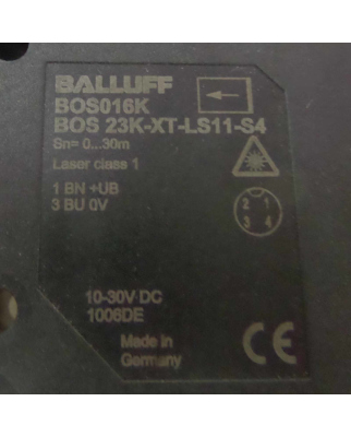 Balluff Einweglichtschranke BOS 23K-XT-LS11-S4 BOS016K GEB