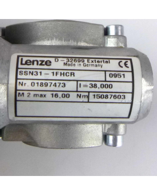 Lenze Getriebemotor SSN31-1UHCR-056C22 0,09 kW/ 1350 r/min NOV
