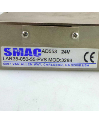 SMAC Linear-/Rotationsantrieb LAR35-050-55-FVS MOD3289...