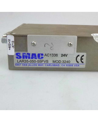 SMAC Linear-/Rotationsantrieb LAR35-050-55-FVS MOD3240 24V GEB