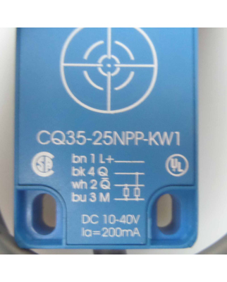 SICK Kapazitiver Sensor CQ35-25NPP-KW1 6020478 GEB