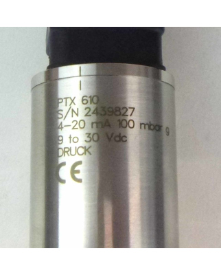 GE Druck Drucktransmitter PTX 610 9 to 30 Vdc OVP