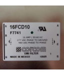 Corcom EMI-Filter 16FCD10 F7741 16AMP/50-60Hz NOV