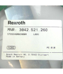 Rexroth Stossverbinder LE01 3842521260 3842.521.260 OVP